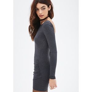 Tulip-hem Bodycon Dress